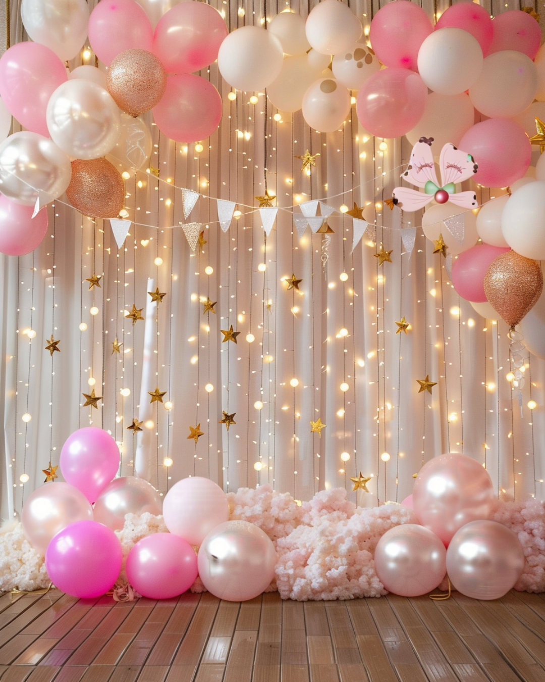 6 birthday balloons